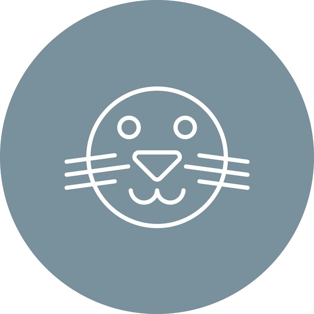 La imagen vectorial del icono del sello se puede usar para In The Wild