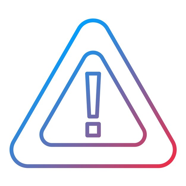 Imagen vectorial del icono de señal de advertencia Puede utilizarse para la energía nuclear