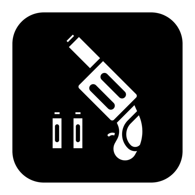 La imagen vectorial del icono de señal de llamarada se puede utilizar para el rescate y la respuesta