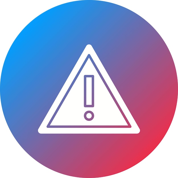 Imagen vectorial del icono de señal de peligro Puede utilizarse para herramientas de construcción