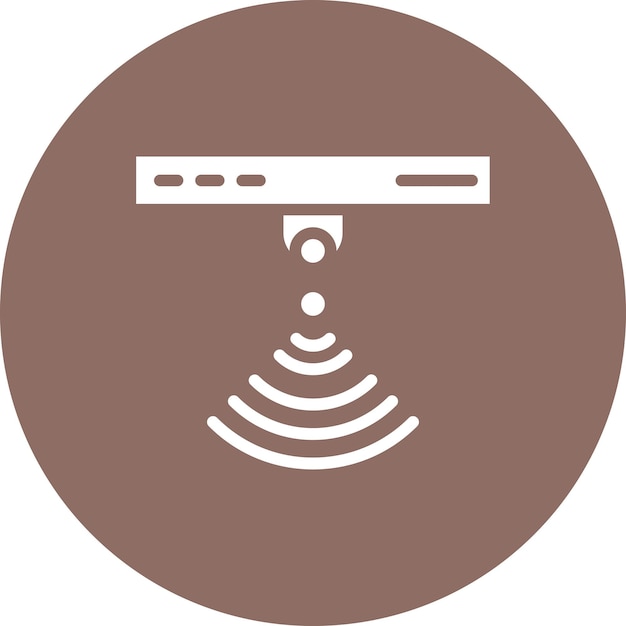 Imagen vectorial de icono de sensor de tecnología Puede utilizarse para la Disrupción Digital