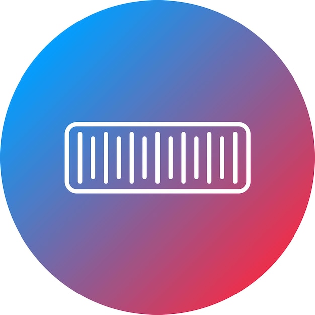 Imagen vectorial de icono de serialización Se puede utilizar para Big Data