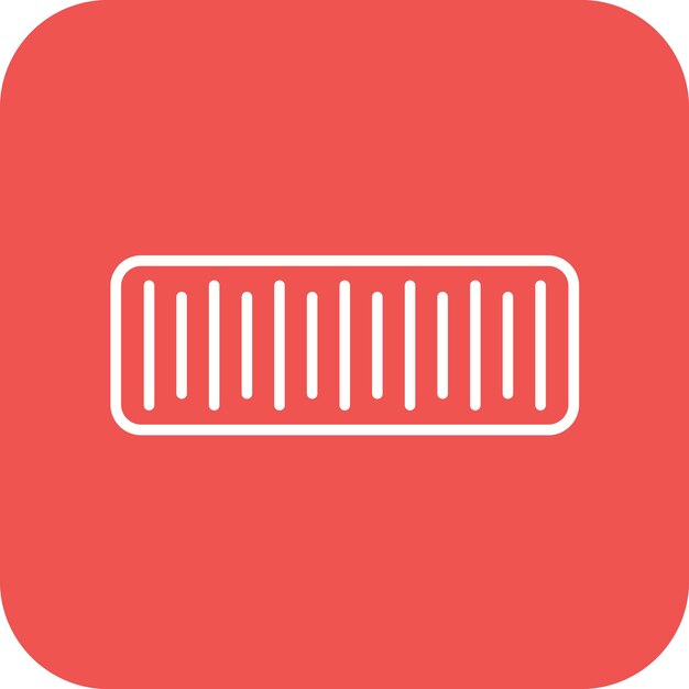 Imagen vectorial de icono de serialización Se puede utilizar para Big Data