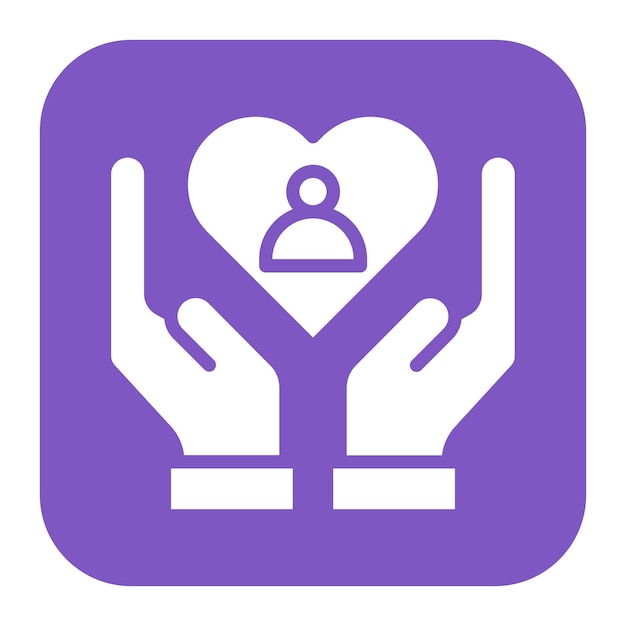 Imagen vectorial del icono del servicio comunitario Se puede utilizar para los servicios públicos