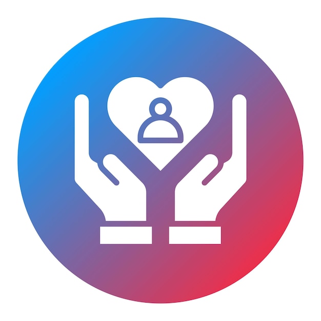 Imagen vectorial del icono del servicio comunitario Se puede utilizar para los servicios públicos