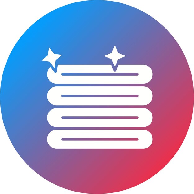 Imagen vectorial del icono del servicio de lavandería Se puede utilizar para la gestión del hotel