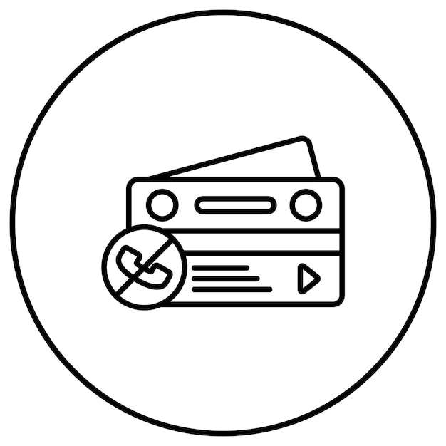 Imagen vectorial del icono de los servicios sin contacto Puede utilizarse para Untact World
