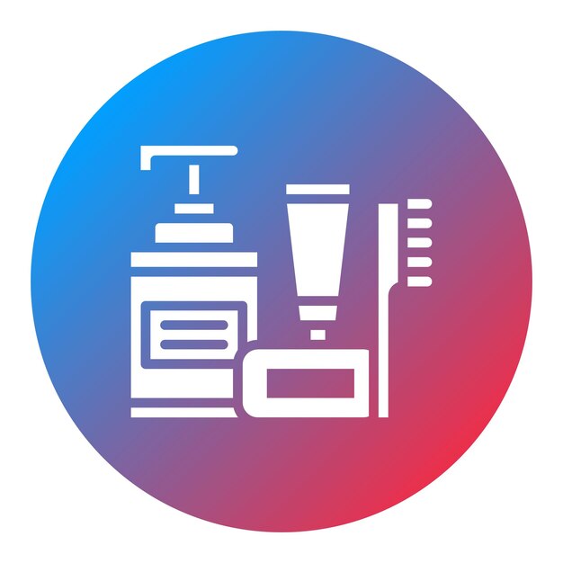 Imagen vectorial del icono de los servicios de cuidado personal Se puede utilizar para los servicios domésticos