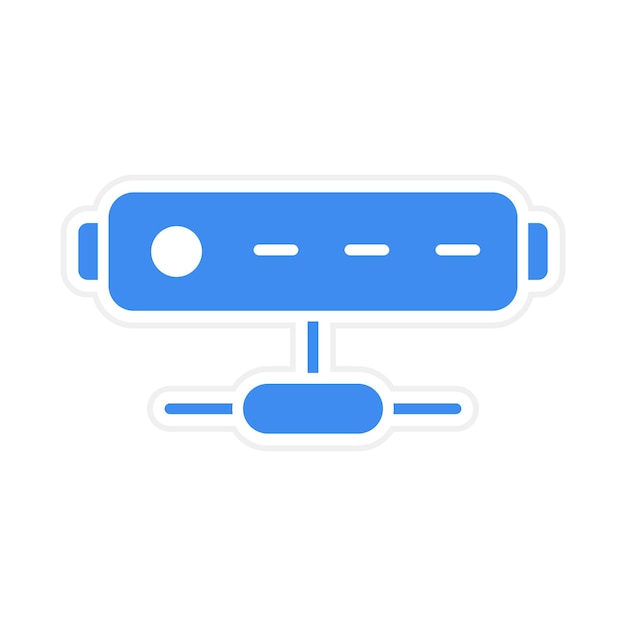 Imagen vectorial del icono del servidor Se puede utilizar para el alojamiento web