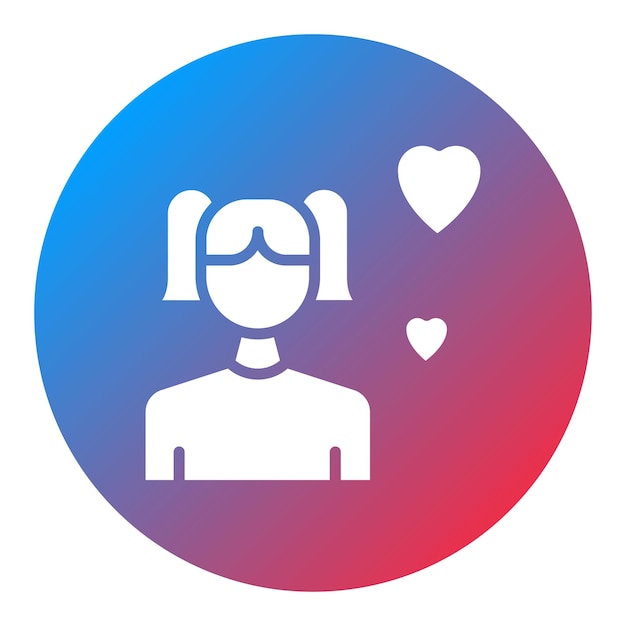 La imagen vectorial del icono de sesgo se puede usar para Amistad