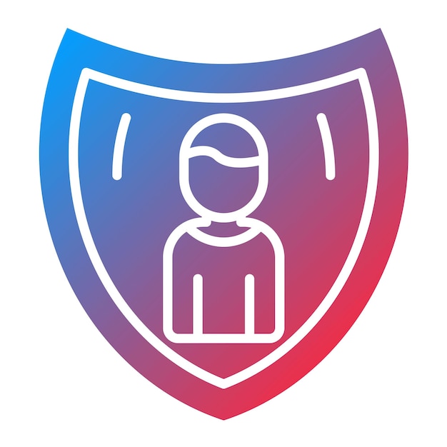 Imagen vectorial del icono de seudonimización Puede utilizarse para el RGPD