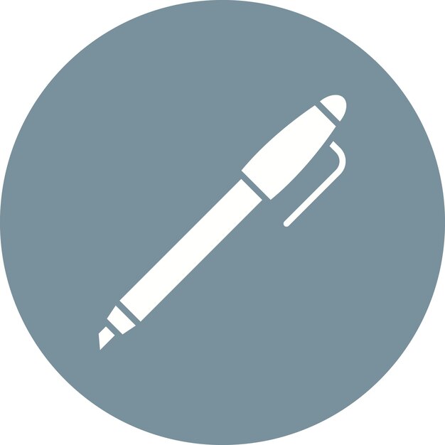 Imagen vectorial del icono de Sharpie Se puede utilizar para mejoras en el hogar