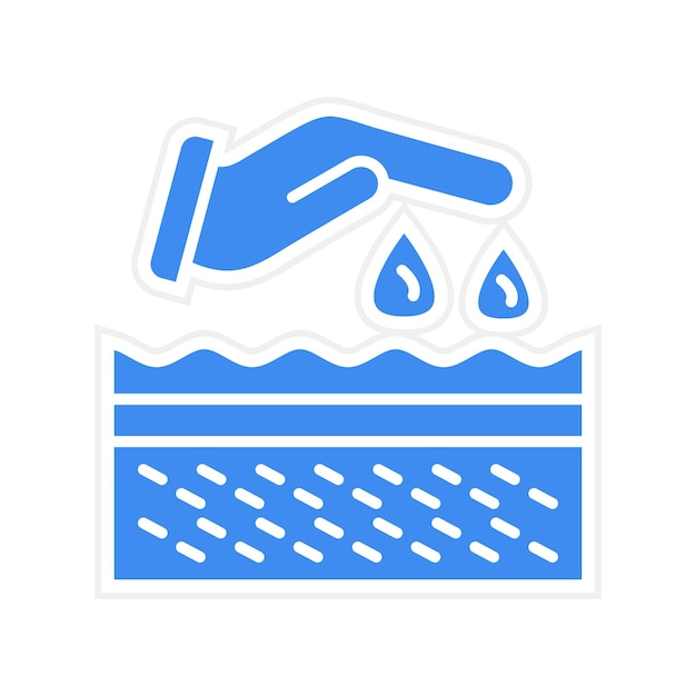 Imagen vectorial del icono de la siembra Se puede utilizar para estacional
