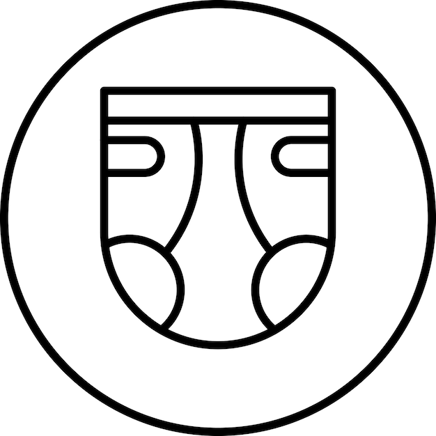 Imagen vectorial del icono de la siesta Se puede usar para el hogar de ancianos