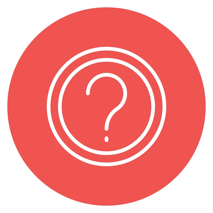 Vector la imagen vectorial del icono del signo de pregunta se puede utilizar para contacte con nosotros