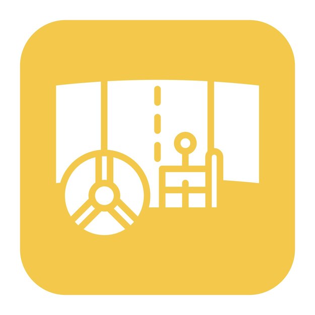 Imagen vectorial de icono de simulación de juego Se puede utilizar para el diseño de juegos