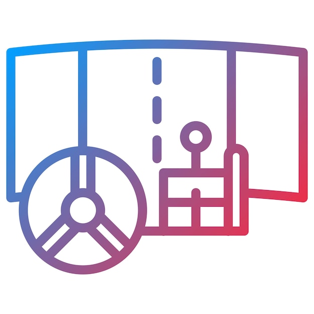 Imagen vectorial de icono de simulación de juego Se puede utilizar para el diseño de juegos
