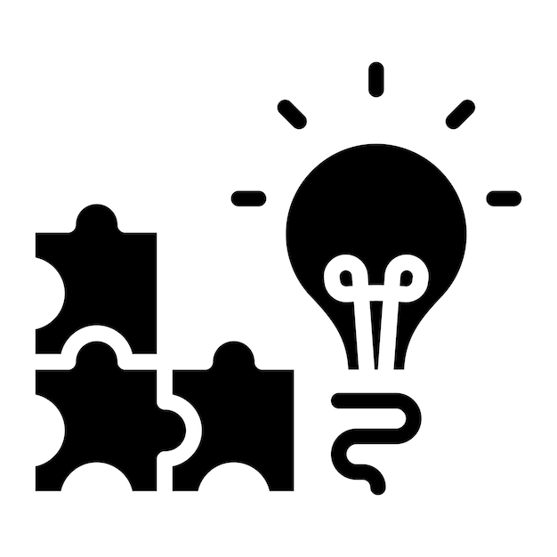 La imagen vectorial del icono de sinergia se puede utilizar para la organización