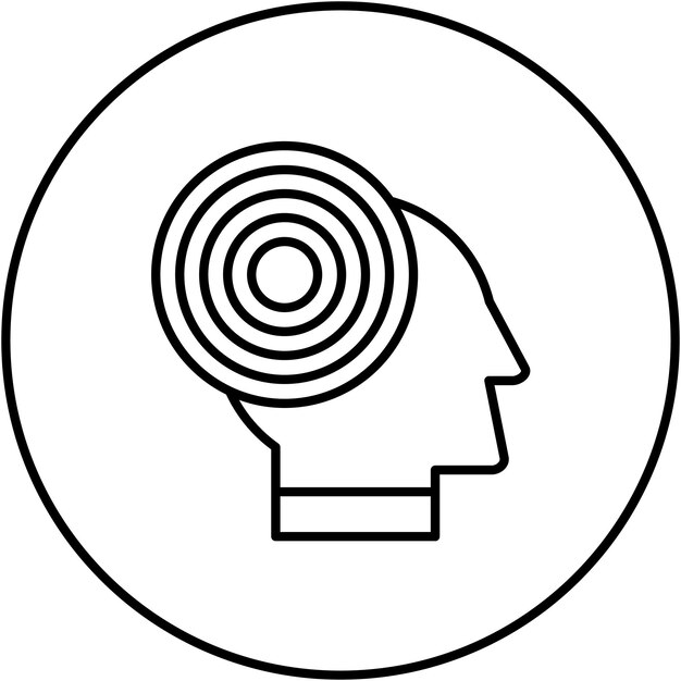 Imagen vectorial del icono de la singularidad Se puede utilizar para el análisis de datos