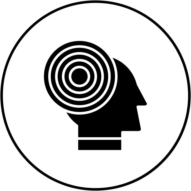 Imagen vectorial del icono de la singularidad Se puede utilizar para el análisis de datos