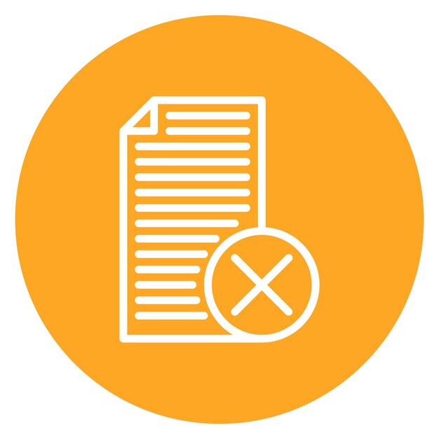 Imagen vectorial de icono de sistema corrupto Se puede usar para Corrupción