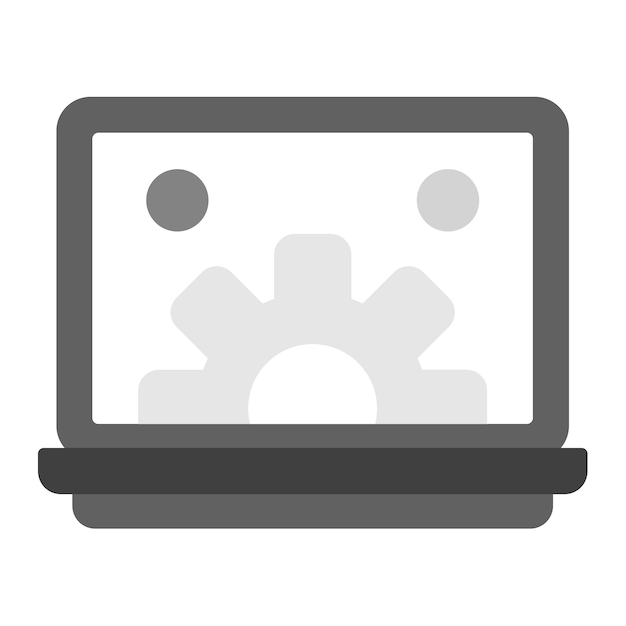 Imagen vectorial de icono del sistema de gestión de contenidos Se puede utilizar para UX e UI