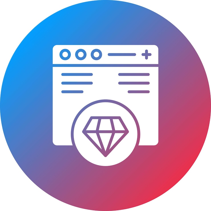Vector imagen vectorial de icono de sitio web premium se puede usar para programación de computadoras