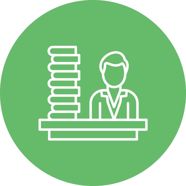 Imagen vectorial del icono de sobrecarga Se puede utilizar para la formación empresarial