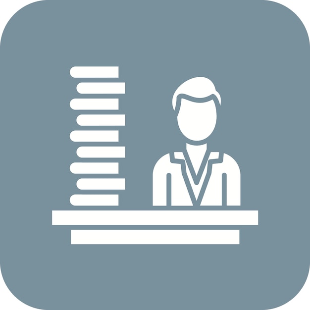 Imagen vectorial del icono de sobrecarga Se puede utilizar para la formación empresarial