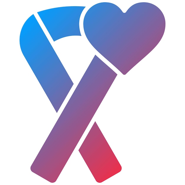 Imagen vectorial del icono del sobreviviente de cáncer Se puede utilizar para la quimioterapia
