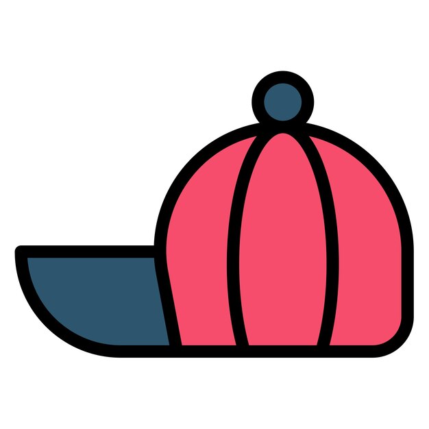 Imagen vectorial del icono del sombrero de golf Se puede usar para Golf