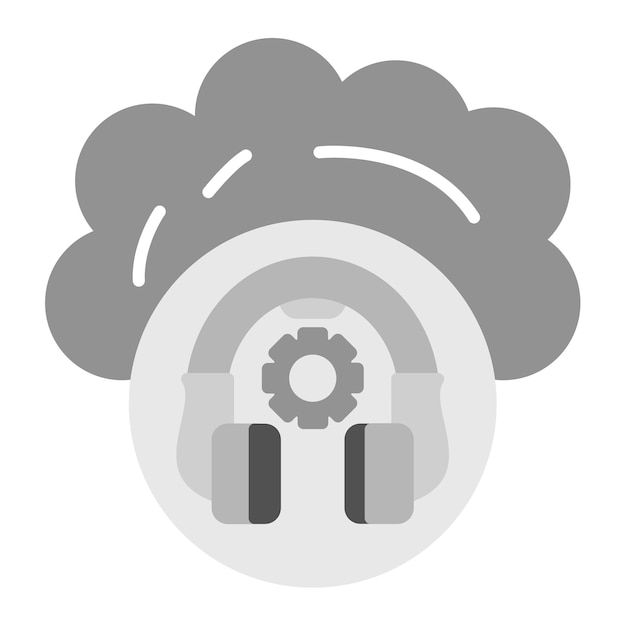 Imagen vectorial de icono de soporte al cliente Se puede utilizar para alojamiento web