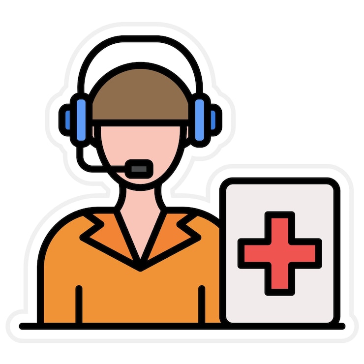 Vector imagen vectorial de icono de soporte de farmacia se puede utilizar para el comercio electrónico médico