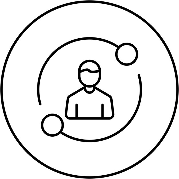 Imagen vectorial de icono de soporte Se puede utilizar para la gestión empresarial