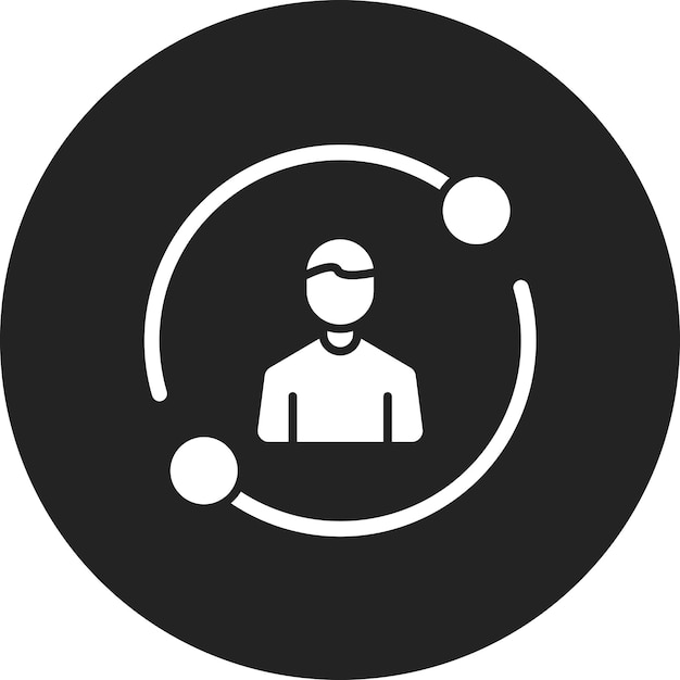 Imagen vectorial de icono de soporte Se puede utilizar para la gestión empresarial