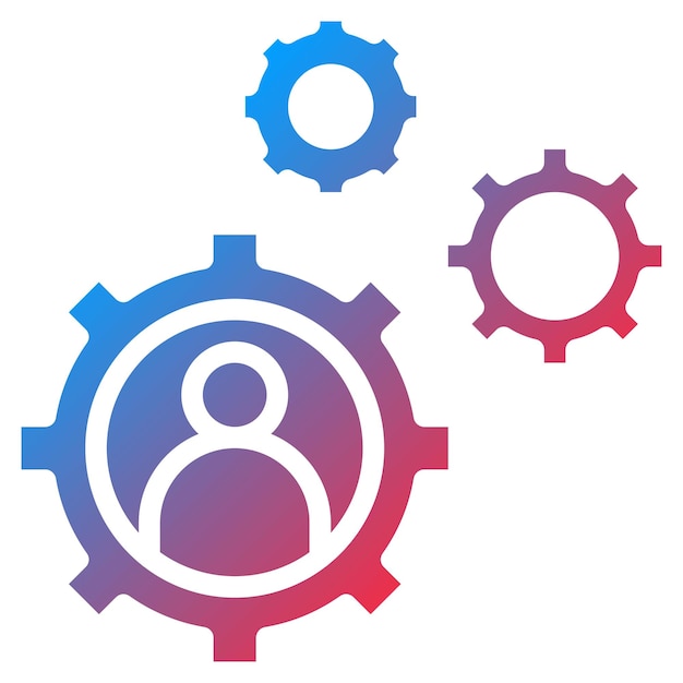 Imagen vectorial de icono de soporte Se puede utilizar para la incorporación empresarial