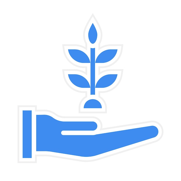 Imagen vectorial del icono de sostenibilidad Se puede utilizar para los valores básicos