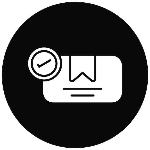Imagen vectorial de icono de stock lista Puede utilizarse para la tienda web