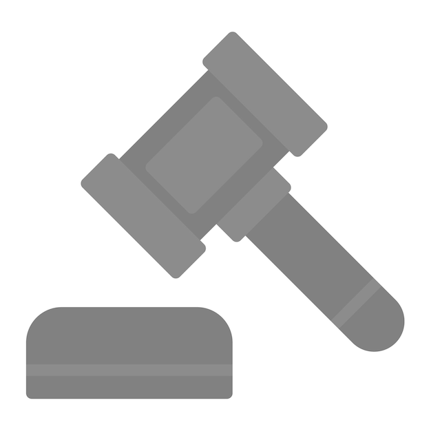Imagen vectorial de icono de subasta Se puede usar para arqueología