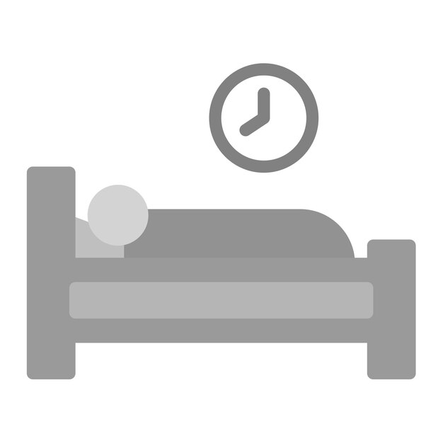 La imagen vectorial del icono de sueño saludable se puede utilizar para la psicología