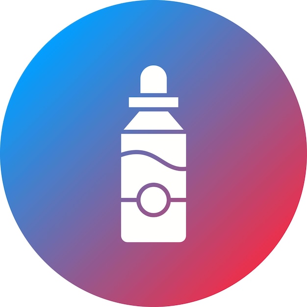 Imagen vectorial del icono del suero Se puede utilizar para Farmacia