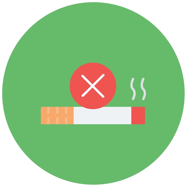 La imagen vectorial del icono del tabaco se puede usar para In The Wild
