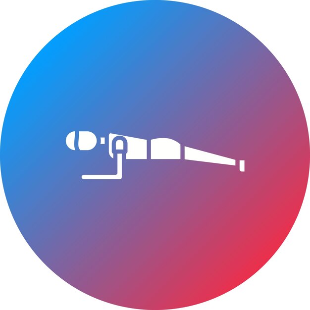 Imagen vectorial del icono de la tabla Se puede utilizar para el fitness en el hogar