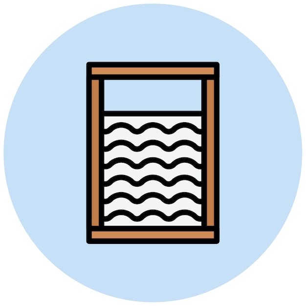 Imagen vectorial del icono del tablero de lavado Se puede usar para la lavandería