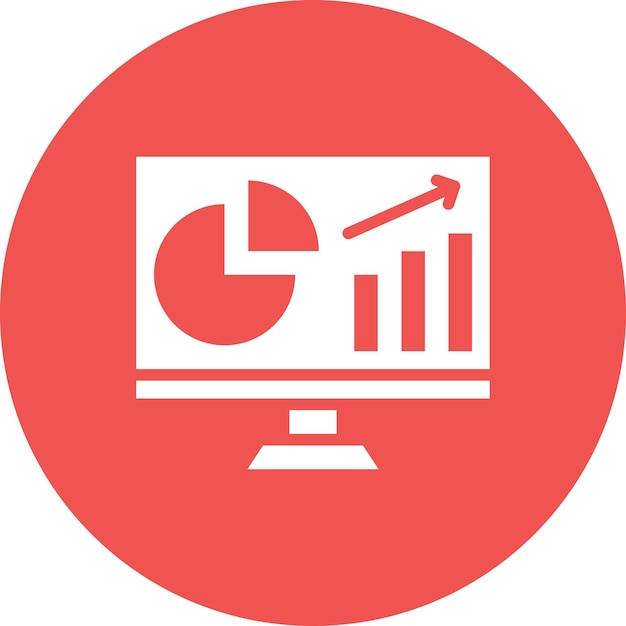 Imagen vectorial del icono del tablero Se puede utilizar para la investigación de mercado