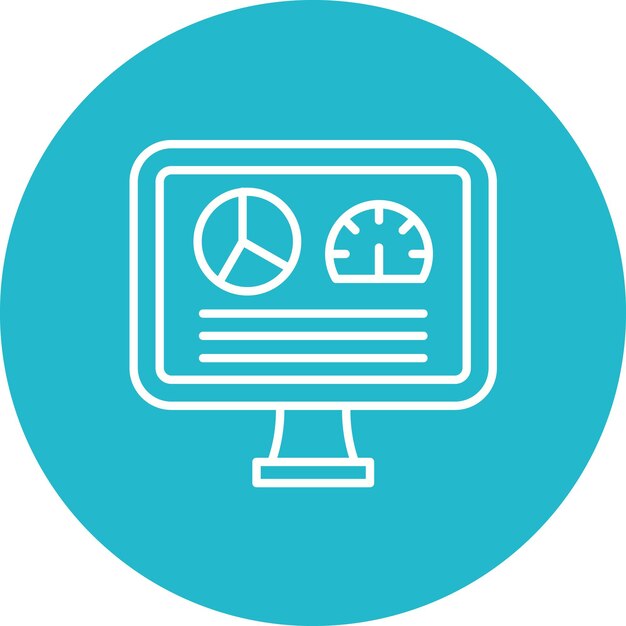 Imagen vectorial del icono del tablero Se puede utilizar para la productividad