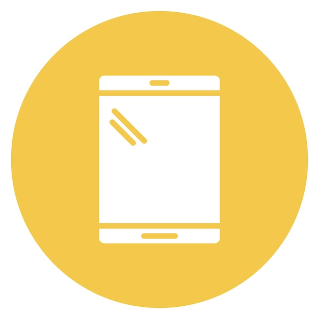 Imagen vectorial del icono de la tableta Se puede utilizar para reuniones de negocios