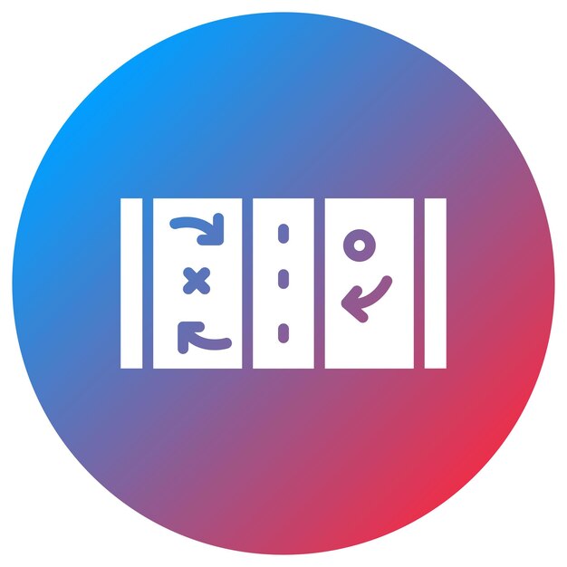 Imagen vectorial de icono táctico Se puede usar para voleibol