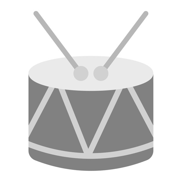 Imagen vectorial del icono del tambor Se puede usar para el Oktoberfest