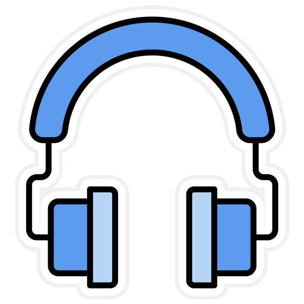 Imagen vectorial del icono de los tapones para orejas de seguridad Se puede utilizar para mejoras en el hogar